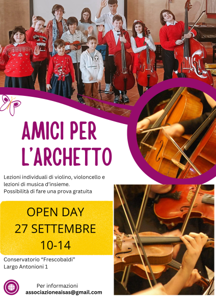 OPEN DAY AMICI PER LARCHETTO 25-26